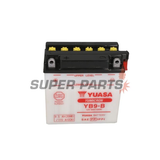 Акумулатор -YUASA- YB9-B, 10Ah 12V