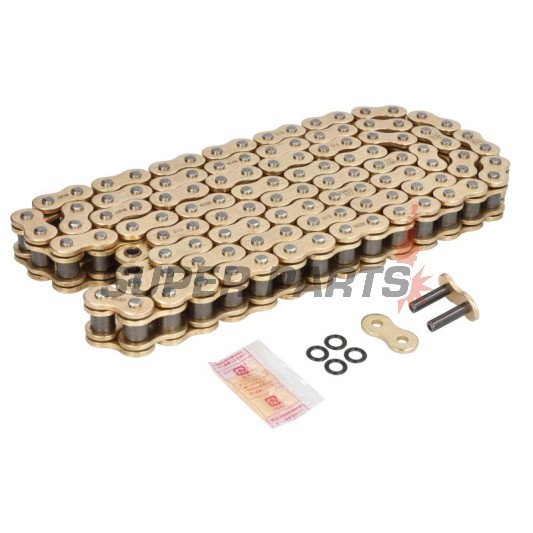 Верига -DID- 530ZVMX2G&G-114, размер 530, 114 звена, двойно усилена, златиста