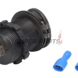 Адаптер, запалка за цигари -4 RIDE- 12V, USB 3.0 + волтметър, 2 пина - универсален