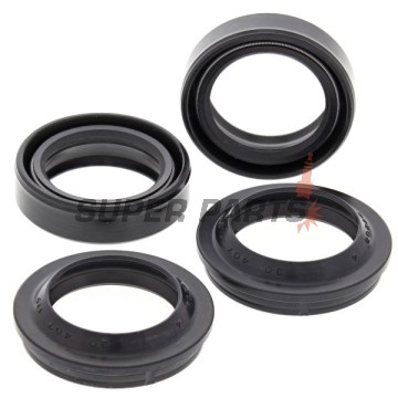 Семеринги и прахоуловители комплект предница -ALL BALLS- Yamaha DT 50 1988-1990, TT 125 2000