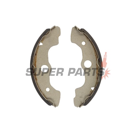 Накладки (челюст) -FERODO- FSB931, 160x20mm, Honda TRX FourTrax / SportTrax / Rancher / Foreman / Rubicon 300 / 350 / 400 / 450 / 500 1988-2008