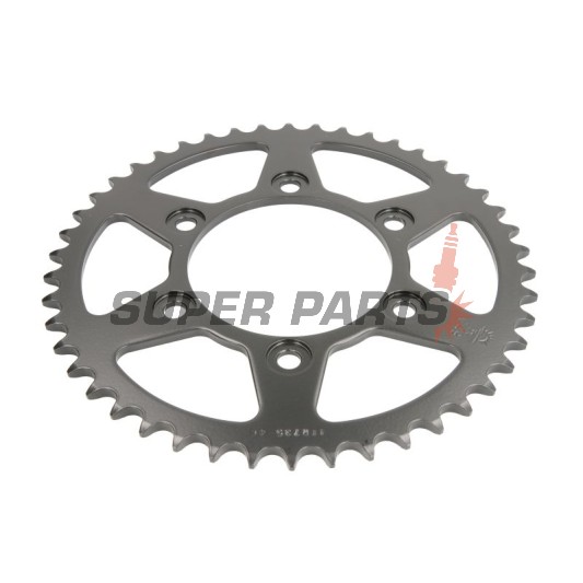 Заден пиньон -JT- JTR735,46, 46 зъба, стоманен, Ducati 851 851 1989-1992, 888 888 1993-1994, 900 900 1991-1997, 907 907 1991-1992, MH 900 2002, Monster 400 2001-2008, Monster 600 1994-2001, Monster 620 2002-2006, Monster 695 2007-2008