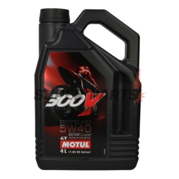 Двигателно масло -MOTUL- 300VFL 5W40 4L 104115, 5W40, пълна синтетика + естер, 4L