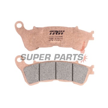 Накладки -TRW- MCB776SV, Harley-Davidson XL883-1200 Sportster + Honda CB-CBF-CBR / FES-FJS-NSS Forza / NC-NT-SH-ST / VFR-VT-XL + Suzuki Burgman / Sixteen / Boulevard-Intruder 1800 (2004-2018)