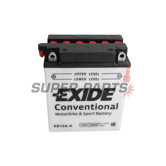 Акумулатор -EXIDE- YB12A-A, 12Ah 12V