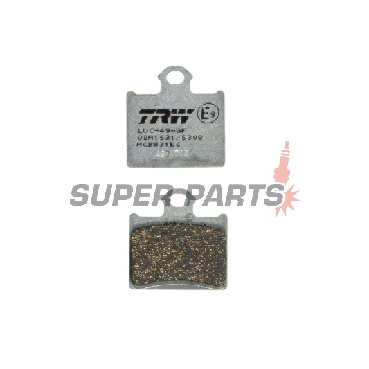 Накладки -TRW- MCB831EC, Husqvarna CR/TC 65-85, KTM Freeride 250R/350, KTM SX/SXS 85BW (2011-2020)