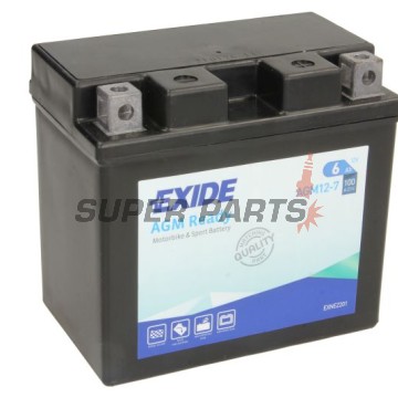 Акумулатор -EXIDE- YTZ7-BS READY, 6Ah 12V