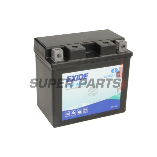 Акумулатор -EXIDE- YTZ7-BS READY, 6Ah 12V