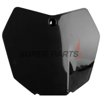 Мотокрос маска/табелка за номер -POLISPORT- черна, KTM XC-F 250/350/450 2013-2015