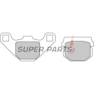 Накладки -FERODO- FDB313EF, Aprilia Pegaso/Tuareg/RS4 50-600 1989-2014; Kawasaki KDX/KMX/KX 100-250 1981-1998; Peugeot Vivacity/Speedake/Buxy 50-100 1994-2010; Suzuki Address/Street Magic 50-125 1995-2016