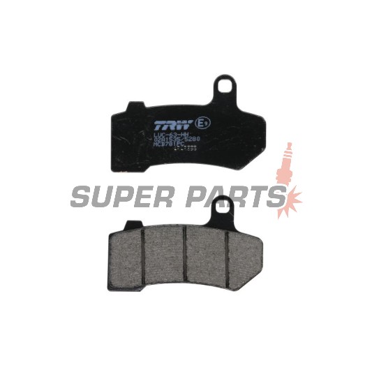 Накладки -TRW- MCB781PC, синтеровани, Harley Davidson FLHR, FLHRC, FLHT, FLHTC, FLHTCU, FLHTCUTG, FLHX, FLHXXX, FLTR, VRSCA, VRSCD, VRSCR 2006-2013