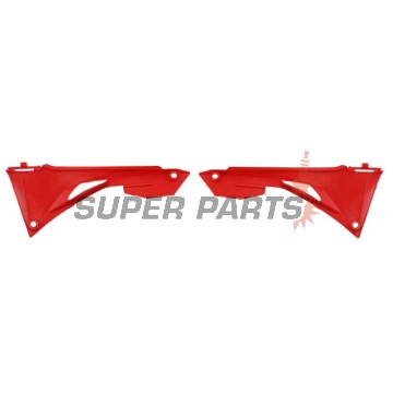 Капак/пластмаса въздушен филтър -POLISPORT- червен, HONDA CRF 250 2018-2021