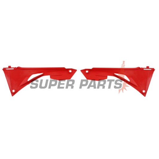 Капак/пластмаса въздушен филтър -POLISPORT- червен, HONDA CRF 250 2018-2021