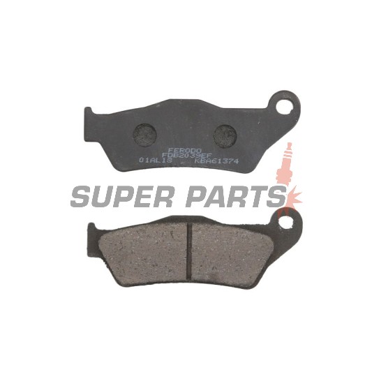 Накладки -FERODO- FDB2039EF, BMW K 1200 / 1300, R 850 / 1100 / 1150 / 1200 GS / RT / R / RS / C / S, Moto Guzzi California 1000 1994-2015