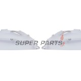 Задни странични пластмаси -POLISPORT- бели, HONDA CRF 250/450 2009-2010