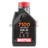 Двигателно масло -MOTUL- 7100, 10W40, пълна синтетика + естер, 1L