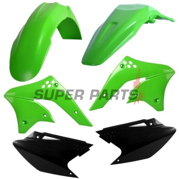 Пластмаси комплект -POLISPORT- KAWASAKI KX 250 2006-2008