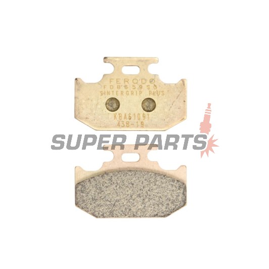 Накладки -FERODO- FDB659SG, Kawasaki KX, Suzuki DR / RM, Yamaha TT / WR / YZ 125-650 1989-2002