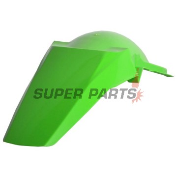 Заден калник/опашка -POLISPORT- зелен, KAWASAKI KX 125/250 2003-2008