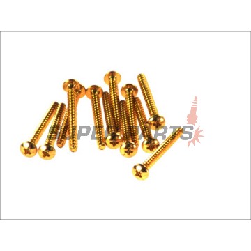 Винтове комплект -VICMA- 5x50mm, златисти, 12бр