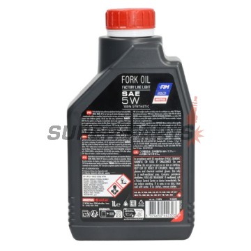 Масло за амортисьори -MOTUL- Factory Line, за предници/вилки, 5W, 1L