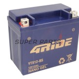 Акумулатор -4 RIDE- YTX12-BS 4RIDE GEL, 12Ah 12V