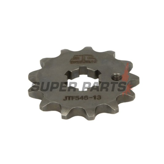 Преден пиньон -JT- JTF546,13, 13 зъба, Kawasaki KX 100 1988-2021, KX 60 1983-2003, KX 65 2000-2020, KX 80 1979-1982, 1984-1987, 1989-2000, KX 85 2001-2020, Suzuki RM 100 2003, RM 60 2003-2005, RM 65 2003-2006