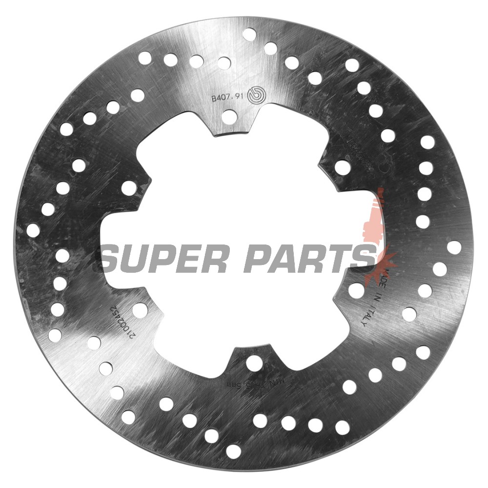 Спирачен диск -BREMBO- 68B40791, Ducati 851/888 SP, 907ie, GT1000, Monster 696, 900 Superlight / SS, ST2 / ST4 / ST4S, Sport 1000; Laverda Diamante 668 / SFC1000; Yamaha XJ600N, YZF-R1