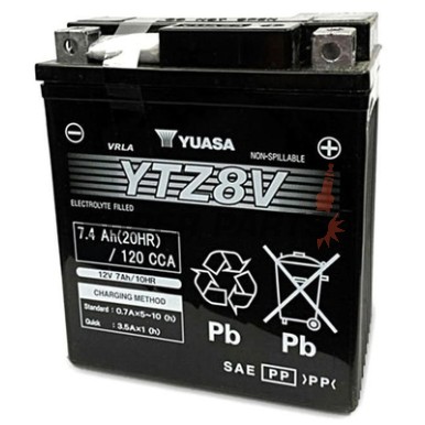 Акумулатор -YUASA- YTZ8V, 7Ah 12V