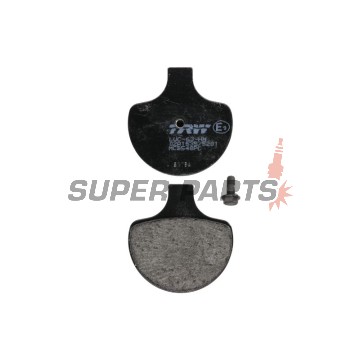 Накладки -TRW- MCB548PC, синтеровани, Harley-Davidson Touring (Road King, Electra Glide, Tour Glide, Road Glide), Softail (Fat Boy, Heritage, Springer, Night Train), Dyna (Super Glide, Low Rider, Wide Glide), Sportster XL/XLH 883/1200 (1984-2008)