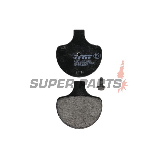 Накладки -TRW- MCB548PC, синтеровани, Harley-Davidson Touring (Road King, Electra Glide, Tour Glide, Road Glide), Softail (Fat Boy, Heritage, Springer, Night Train), Dyna (Super Glide, Low Rider, Wide Glide), Sportster XL/XLH 883/1200 (1984-2008)
