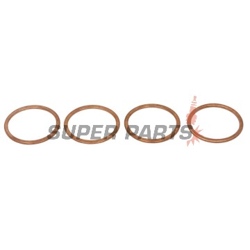 Гарнитура за ауспух -WINDEROSA- Kawasaki KLZ 1000 2015-2019, Kawasaki Z 900 2018-2019, Kawasaki Z 1000 2010-2016, Kawasaki ZR 1000 2010-2016, Kawasaki ZX 750 1991-1995, Kawasaki ZX 1000 2011-2019, Kawasaki ZX-10R 1000 2004-2010
