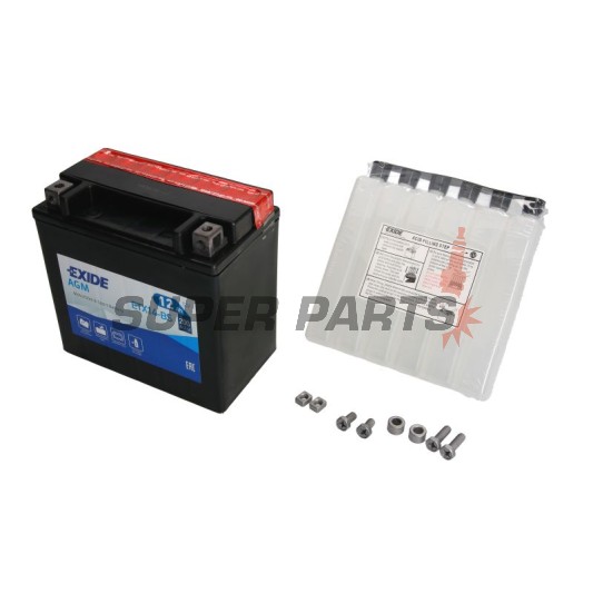 Акумулатор -EXIDE- YTX14-BS, 12Ah 12V