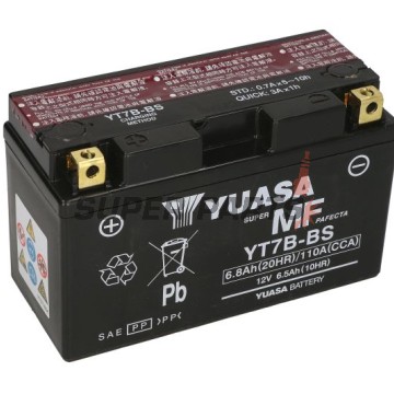 Акумулатор -YUASA- YT7B-BS, 7Ah 12V