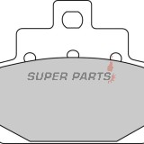 Накладки -FERODO- FDB2095EF, Aprilia Compay/Habana/Mojito 125 2000-2010; Aprilia Leonardo/SR 125-150 1999-2005; Aprilia Scarabeo 50-100 2000-2009