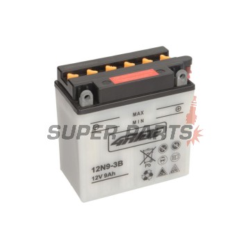 Акумулатор -4 RIDE- 12N9-3B 4RIDE, 9Ah 12V