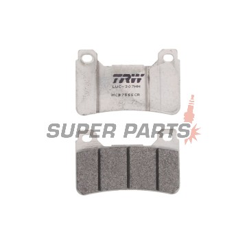 Накладки -TRW- MCB755SCR, състезателни, Honda CB 1000R, CBR 600RR/1000RR Fireblade - 600/1000cc, 2003-2016