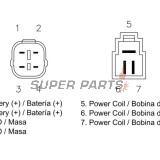 Реле за зареждане -DZE- реле-регулатор, 12V, 50A, SUZUKI LT-A 700 2005-2007
