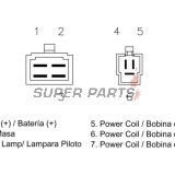 Реле за зареждане -DZE- реле-регулатор, 12V, 35A, YAMAHA XV, XZ, YX 550-1000 1981-1990