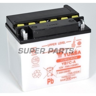 Акумулатор -YUASA- YB7C-A, 7Ah 12V