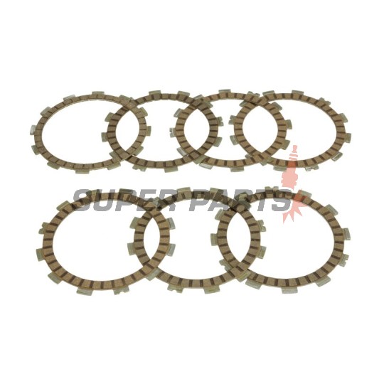Съединител комплект (дискове) -FERODO- FCD0323, Suzuki DR650R/RE Dakar (1990-1995), Suzuki M800 Marauder (2005-2009), Suzuki SV650/S (1999-2002), Suzuki VL800 Volusia/Intruder/C50/C800/M800 (2001-2016), Suzuki VS600/750/800 Intruder (1986-2003), Suzuki V