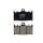 Накладки -TRW- MCB602, Kawasaki GPZ, KLZ, VN, ZR, ZX, ZX-6R, ZX-9R, ZXR, ZZR 1989-2019; Suzuki GSF, GSR, GSX, GSX-R, RGV, SV 1988-2017