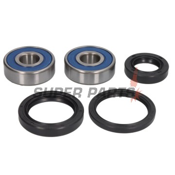 Колесен лагер комплект -ALL BALLS- Honda CB 200 1974-1976, CB 350 1972-1974, CB 360 1973-1977, CB 400 1974-1975, CB 450 1968, CB 500 1971-1976, CB 550 1974-1977, CB 650/900 1979-1982, CB 750 1969-1982, CBX 1100 1982, GL 500 1982