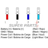 Реле за зареждане -DZE- реле-регулатор, 12V, 12A, CAGIVA FRECCIA, K7, MITO, N90, PLANET, RAPTOR, ROADSTER, SUPERCITY, W8, WRE; HUSQVARNA SM, WRE 125 1982-2008