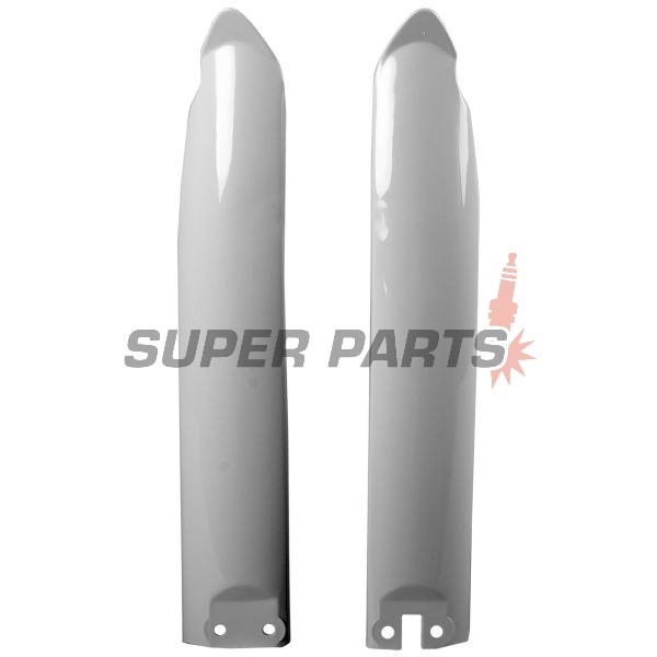 Протектори за предница (колове) -POLISPORT- бели, KAWASAKI KX 125/250/500 1994-2003