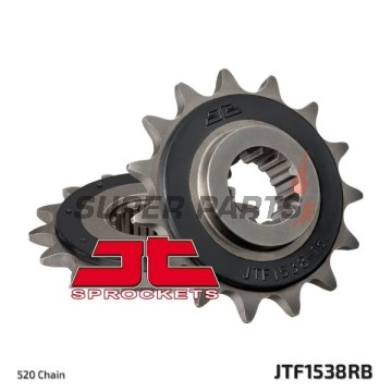 Преден пиньон -JT- JTF1538,13, 13 зъба, Kawasaki Z 750 2004-2011, Z 800 2013-2016, ZR 750 2005-2006, ZR 800 2013