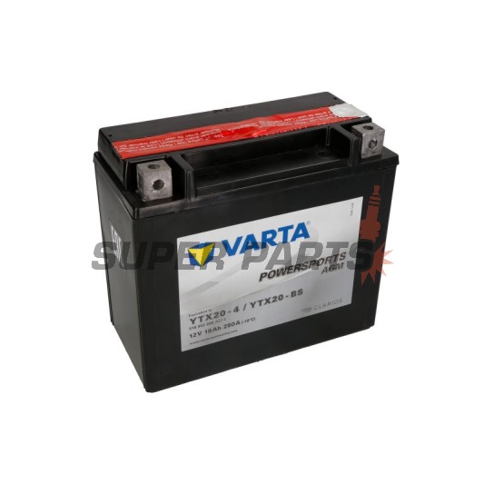 Акумулатор -VARTA- YTX20-BS, 18Ah 12V