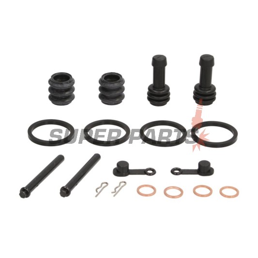 Ремонтен комплект за спирачен апарат -ALL BALLS- Kawasaki EX 650 2006-2008, KLE 650 2007-2008, VN 1600 2003-2008, VN 1700 2009-2013, Z 750 2006-2007, ZR-7 750 2000-2005, ZX 1100 1995-1997, Suzuki DL 1000 2002-2012, DL 650 2004-2006