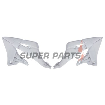 Предни странични пластмаси -POLISPORT- бели, YAMAHA YZ 125/250 2022-2023