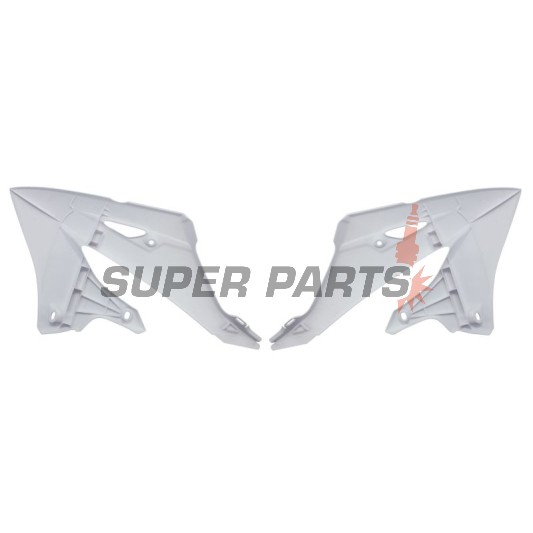 Предни странични пластмаси -POLISPORT- бели, YAMAHA YZ 125/250 2022-2023